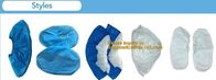 custom waterproof SMS pp non woven medical surgical use Polypropylene Disposable Shoe Cover non skid anti skid bagease