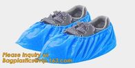 Disposable colorful antistatic PE CPE PP SMS Microporous shoe cover good quality low price waterproof shoe bagease pack