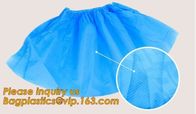 Disposable colorful antistatic PE CPE PP SMS Microporous shoe cover good quality low price waterproof shoe bagease pack