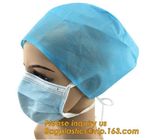 Disposable PP Non Woven Medical Surgical Clip Mob Cap Caps,Doctor surgical medical strip round bouffant non woven clip c