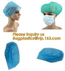 Disposable PP Non Woven Medical Surgical Clip Mob Cap Caps,Doctor surgical medical strip round bouffant non woven clip c