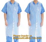 Customized disposable plastic aprons waterproof medical /kitchen apron pe apron,Medical Food Waterproof Disposable Plast