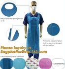 Clear Medical Disposable Polythene Apron,Medical Disposable PE Apron,Medical Colored Disposable PE Apron For Hospital