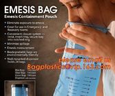 disposable portable medical emesis bags,Disposal waterproof airsickness plastic vomit emesis bag,Pack of 50 Emesis Bag,