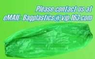 Polyethylene Disposable Sleeve Cover with Elastic Ends 18&quot; Length White,PE Plastic Sleeve Cover bagplastics bagease