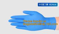 Disposable Black Powder free Nitrile Gloves,Disposable Cleanroom White Work Nitrile Gloves,Blue Color S-L Size Non Steri