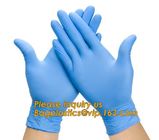 Blue Non-Medical Biodegradable Disposable Powder Free Examination Nitrile Gloves,Hand Gloves Manufacturers powder free n