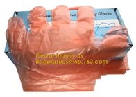 Disposable PE elbow length gauntlets gloves,disposable plastic PE glove with high quality for medical glove bagplastics