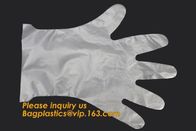 kitchen cooking barbecue plastic gloves pe disposable gloves waterproof,polyethylene plastic disposable gloves for food