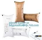 pillow packing bag dunnage air bag for container, Kraft Paper Air Bag for Shiipping Tuck Tank Container, bagplastics, ba