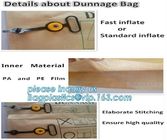 pillow packing bag dunnage air bag for container, Kraft Paper Air Bag for Shiipping Tuck Tank Container, bagplastics, ba