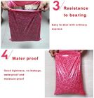 Tear Resistant Custom Unique Design Pe/Poly Ethylene Heavy Duty Poly Mailer Bag With Die-cut Handle, Mailers Self-Sealin