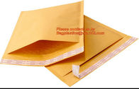 Envelope Bags Bubble Mailers Padded Envelopes Packaging Shipping Bags Yellow Kraft Bubble Mailing Bags, bagplastics, bag