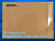 packing list envelope for courier bags, Custom Printed White Kraft Paper Envelope, opaque packing list envelopes, bageas