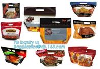 Fresh Chicken Packing Bag, standing up hot roast chicken bag with handle, chicken bag carry out fried chicken bag