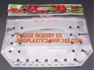 cherry tomato bags / laminated dry fruit packaging bag, Fruit Vegetable Packaging Bag, fruit protection bag with vent ho