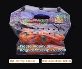 vented Printed Fruit Coex Packaging bag, Ziplock Cherry Tomato Packaging Bags With Holes, fruits and cheeries packaging