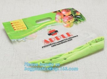 Portable bag perforation fruit bag supermarket grape packaging bag, Venting Hole Fresh Fruit & Vegetable Packaging Plast