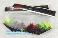 Custom colorful printed slider ldpe ziplock bag, stand up slider zipper export pe grapes bag, zipper lock freezer storag