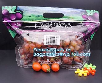 Reclosable Fresh Fruit Cucumber Packaging Bag with Air Hole, Fruit Protect Peach Bag/kiwi Fruit Bag, fresh fruit bag wit