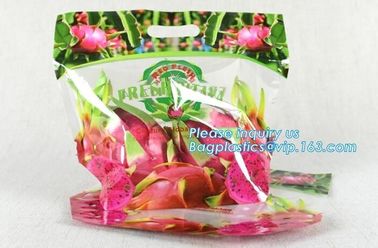 micro perforated plastic bags for vegetable, Quart ziplock storage bags reclosable bags for extra freshness fruit grip s