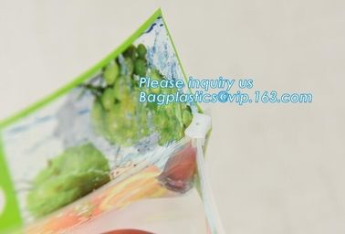 Micro Perforated Plastic Bag For Vegetable bread fruit, bopp fresh vegetable packaging bag, Clear Fresh Vegetables Packa