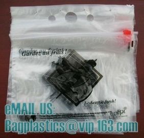 Plastic Slider Bags with ziplock Zipper bags, grape packaging bags slider zipper fruit bag, Fruit Fresh Keeping Reusable