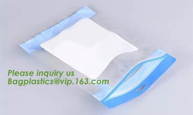 Biodegradable stand up foil zipper bag side gusset bags square block flat bottom ziplock packaging pouch bagease bagplas