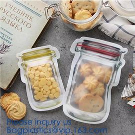 FDA Customized Kitchen Reusable silicone Food,Snack, Vegetable, Meat Storage Bag,BPA Free ziplock Snack Bags for Preserv