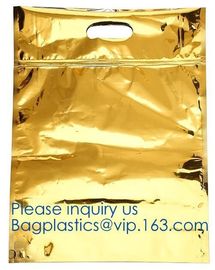 qual seal flat bottom stand up pouch with ziplock,plastic bag slide zipper with side gusset,metalized 8 side seal food p