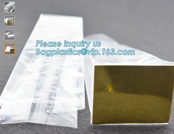 PP Packaging Square Bottom Snack Food Bag For Tea,Opp Square Bottom Bag Clear Cello Cellophane Plascit Gift Bag bagease