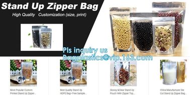 Biodegradable eco pacHigh Barrier Metallized zipper pouch bag for weed packaging /three side sealed moisture barrier bag