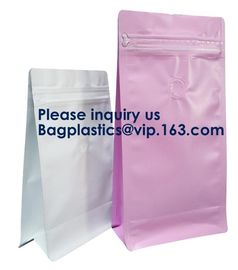 Square Bottom Plastic Ziplock Stand Up Pouch Chocolate Bar Snack Food Packaging Bag,Moisture Barrier Bag Esd Metalized S