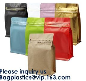 Pet Treat Food Pouch BAGS,Bath Salts Fishing Baits Garden & Building supplies STAND UP POUCHES SIDE GUSSET BAGS FLAT BOT