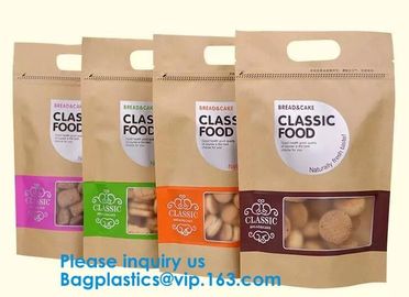 Recycled Eco Friendly Corn Starch Ziplock Stand Up Food Packaging 100% Compostable Biodegradable Plastic Pouch Bag