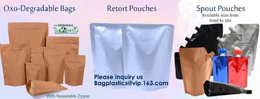 Recycled Eco Friendly Corn Starch Ziplock Stand Up Food Packaging 100% Compostable Biodegradable Plastic Pouch Bag