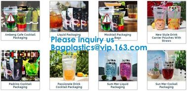 Custom Clear Aluminum Foil Coffee Tea Packaging Side Gusset Flat Bottom Stand Up Pouch Bags With Ziplock