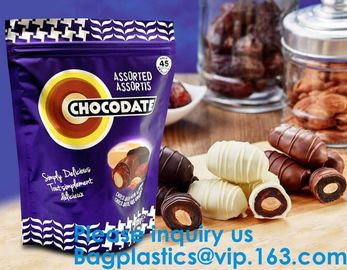 Spices Herbs,Mixes,Stand Up Reusable Zipper Paper Pouch Bags With Transparent Window,Stand up pouch bags with ziplock