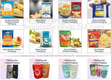 Recycled Eco Friendly Corn Starch Ziplock Stand Up Food Packaging 100% Compostable Biodegradable Plastic Pouch Bag