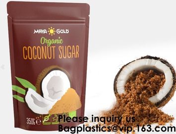 Stand Up Pouch Bags, Coffee Been Bag Packaging With Zipper Pouch Food Bag Aluminum Foil Ziplock Doypack