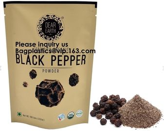 Stand Up Pouch Bags, Coffee Been Bag Packaging With Zipper Pouch Food Bag Aluminum Foil Ziplock Doypack