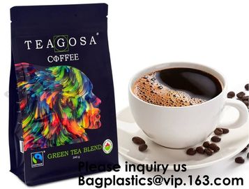 ULTRA CLEAR STAND UP POUCH WITH ZIPPER & EURO SLOT MEASURING SCOOP SEALERS VACUUM POUCHES MAILER BAGS CUSTOM & PRINTED