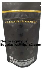 Child Resistant Exit Handle Bags Smell Proof For Legal Medicinal Products Mylor Foil Ziplock Bag