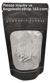 Child Resistant Exit Handle Bags Smell Proof For Legal Medicinal Products Mylor Foil Ziplock Bag