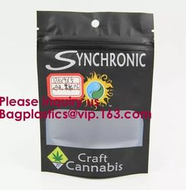 Aluminum Foil Mylar Smell Proof Bag Weed Ziplock Bag,Child Resistant Exit Handle Bags Smell Proof For Legal Medicinal Pr