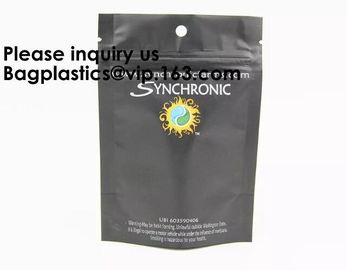 Aluminum Foil Mylar Smell Proof Bag Weed Ziplock Bag,Child Resistant Exit Handle Bags Smell Proof For Legal Medicinal Pr