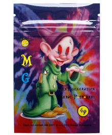 SCOOBY SNAX Herbal Incense Bags, Herbal Incense Bags, Foil Laminated Bags, Zipper Bags Aluminum Foil Ziplock Herbal Ince