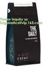 Biodegradable, Compostable, Corn starch Bags, square bottom bags, block bottom, round bottom, stand up pouch zip bags