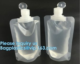 Disposable Dispenser Soap Bag 1000ml, Soap bag for hand soap dispenser, refilled disposable PE cartridge + PP pump packa