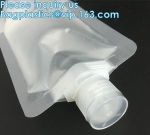 Disposable Dispenser Soap Bag 1000ml, Soap bag for hand soap dispenser, refilled disposable PE cartridge + PP pump packa